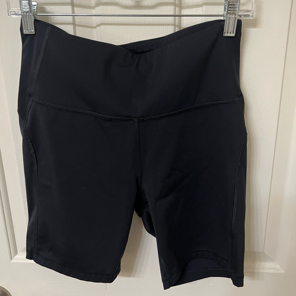 All In Motion black biker shorts size medium lightly worn